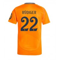 Dres Real Madrid Antonio Rudiger #22 Preč 2024-25 Krátky Rukáv